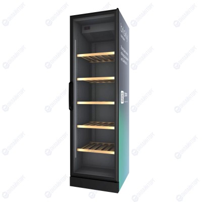 Винный холодильный шкаф Briskly 5 Wine (деревянные полки) (барный)