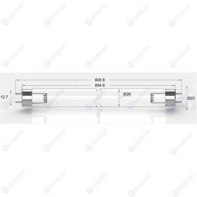 ЛАМПА БАКТЕРИЦИДНАЯ 30W (TUV-30W PHILIPS)