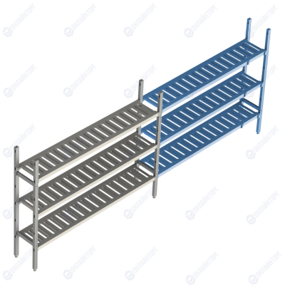 +МОДУЛЬНЫЕ СТЕЛЛАЖНЫЕ СИСТЕМЫ LOAD.ME POLY ДОП. ЛИНЕЙНАЯ СЕКЦИЯ POLAIR 3 ЯРУСА 18AL.3PP40.13Е