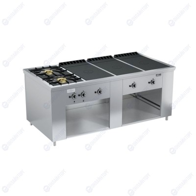 ПЛИТА ГАЗОВАЯ ВУЛКАН-HEIDEBRENNER ПРГ-IIA-8-3 MAXI АРТ.8246 (промышленная)