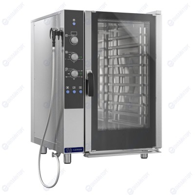 ПАРОКОНВЕКТОМАТ ЭЛЕКТРИЧЕСКИЙ KAYMAN ПКЭ-10-И А (инжекторный) (электрический)