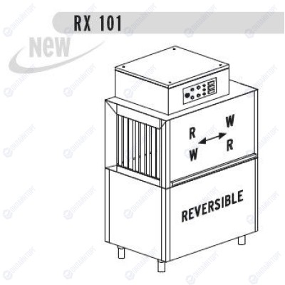 МАШИНА ПОСУДОМОЕЧНАЯ DIHR RX 101 E+DDE+2LC73