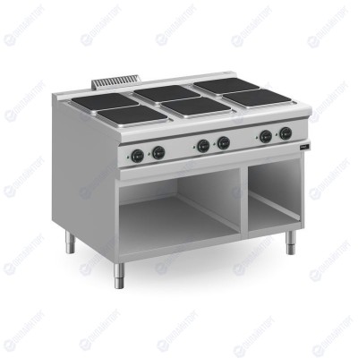 ПЛИТА 6 КОНФОРОЧН.900 СЕР. APACH APRE-129P/PL (6 конфорок) (электрическая)