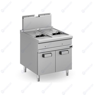 ФРИТЮРНИЦА 900СЕР. APACH APFG-89P/PL (2 секции) (газовая)