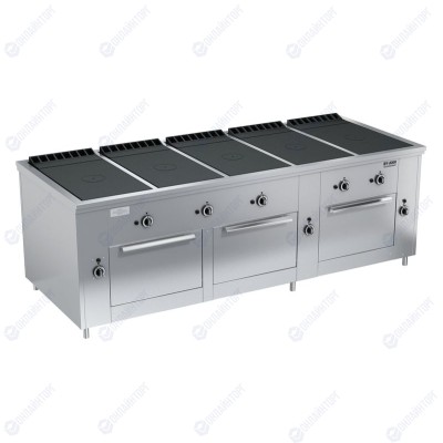 ПЛИТА ГАЗОВАЯ ВУЛКАН-HEIDEBRENNER ПРГ-IIA-5С 3ДШ Maxi 82533 (промышленная)