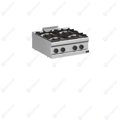 ПЛИТА 4 КОНФОРОЧН.700 СЕР. APACH APRG-77T/PL (4 конфорки) (газовая)