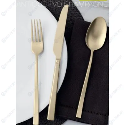Ложка кофейная CREAM Antique Pvd Champagne 62111P37