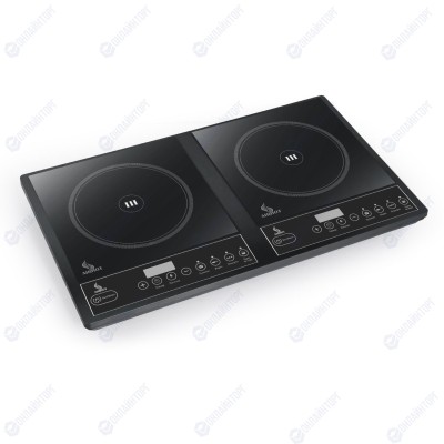 ПЛИТА ИНДУКЦИОННАЯ AIRHOT IP3500 D SLIM ДВУХКОНФОРОЧНАЯ