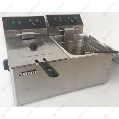 ФРИТЮРНИЦА AIRHOT EF4+4 (2 секции) (электрическая)