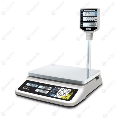 ВЕСЫ ЭЛЕКТРОННЫЕ ТОРГОВЫЕ CAS PR-15P (LCD, II)