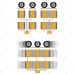 ПЛАТФОРМА CAS ДЛЯ ВЕСОВ RW-10/15P СТЫКОВ 900Х500