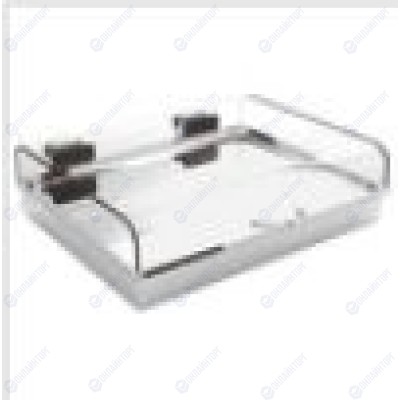 Витрина для охлаждения Gn 2/1 Atlantic Buffet, 65х53 h=18см., нерж.сталь 58467-01 (специализированная)