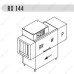 МАШИНА ПОСУДОМОЕЧНАЯ DIHR RX 144 SX+XP+DR69