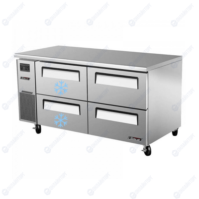 Комбинированный стол с ящиками KURF15-2D-4-700 (комбинированный)