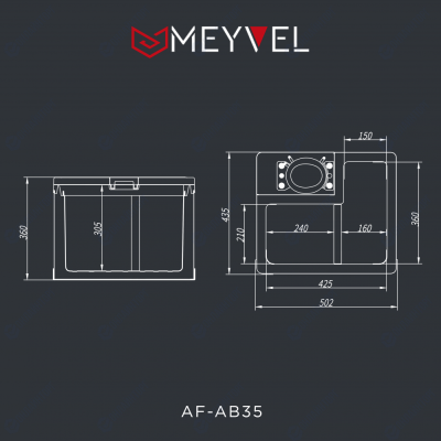 Автохолодильник Meyvel AF-AB35