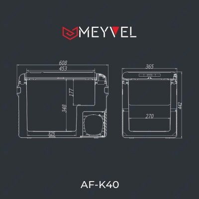 Автохолодильник Meyvel AF-K40