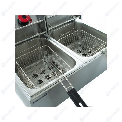 Фритюрница (6л+6л) DF-82 Foodatlas Eco (2 секции) (электрическая)