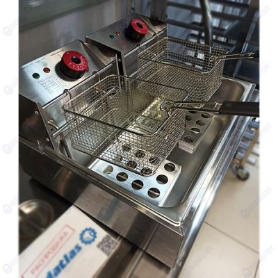 Фритюрница-чебуречница (12л) DF-82Ч Foodatlas Eco
