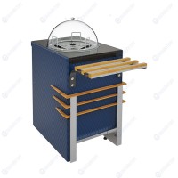 Прилавок диспенсер для тарелок тепловой RD20АS Case 505х700х830мм