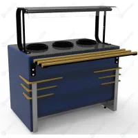 Мармит для первых блюд (3 супницы 10л) RМ12DS(10) Case 1105x700x1290(8...