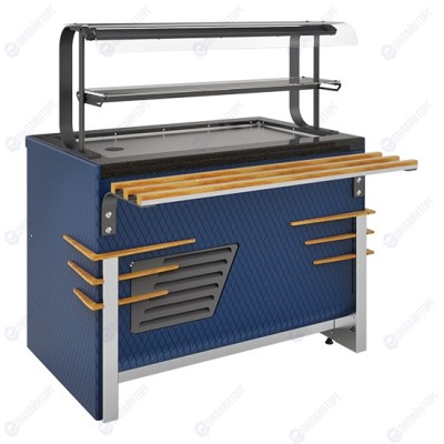 Прилавок холодильный RС13AS Case 1505x700x1290(830) h=20мм