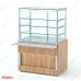 Витрина нейтральная с дверками раздачи (3 полки) RC22AN Capital 1105x700x1700(860)мм