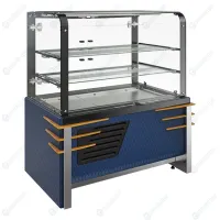 Витрина кондитерская холодильная закрытая (2 полки) RC32AS Case 1105х7...