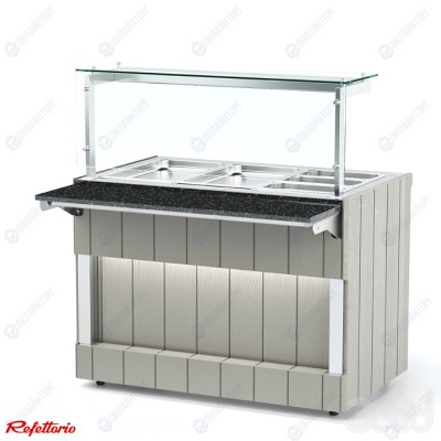 Мармит для вторых блюд RM23AS Capital 1505x700x1255(830)мм