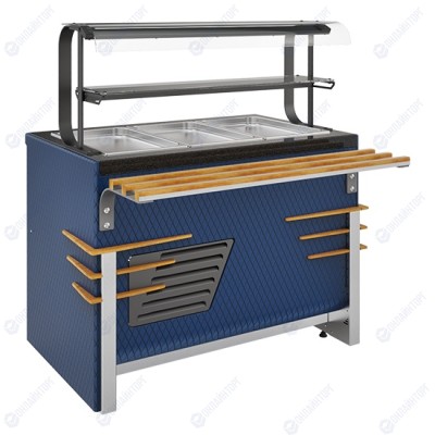 Прилавок холодильный RС12AS Case 1105x700x1290(830) h=100мм