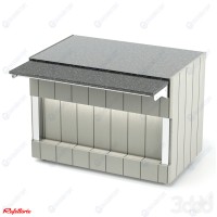Прилавок нейтральный без полки RN10BS Capital 505x700x830мм