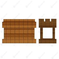 Комплект фасадов лицевой (шведский стол островной 45 градусов) RU2045 ...