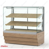 Витрина хлебная нейтральная закрытая (3 полки) RKВ22AZ Crystal 1250x70...