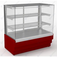 Витрина кондитерская нейтральная закрытая (2 полки) RKN22A Crystal 125...