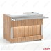Прилавок кассовый правый RT1AR Capital 1105x700x860мм