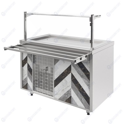Прилавок холодильный RCC12A City 1105x700x1265(860) h=20мм