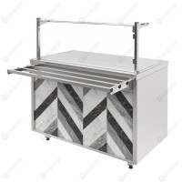 Прилавок нейтральный RCN11A City 805x700x1265(860)мм