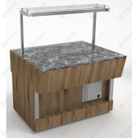 Прилавок нейтральный пристенный RN43SP ШС Capital 1505x910x1380(830)мм