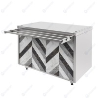 Прилавок нейтральный без полки RCN10B City 505x700x860мм