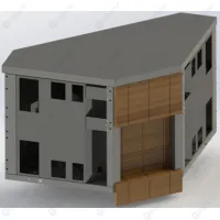 Прилавок нейтральный угловой 90 внутренний RU20A90 Capital 1430x650x86...