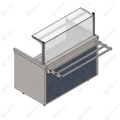 Мармит для первых блюд RCM11A City 805x700x1265(860)мм