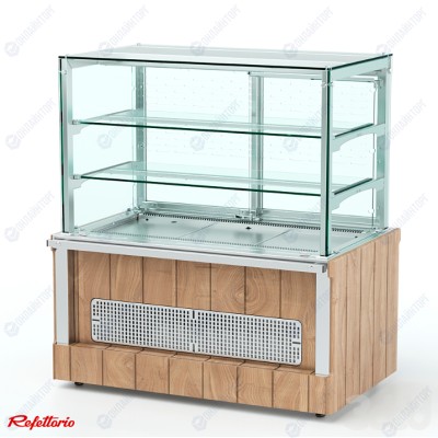 Витрина кондитерская холодильная закрытая (2 полки) RC32A Capital 1105x725x1255(580)мм