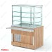 Витрина холодильная с дверками раздачи (3 полки) RC22A Capital 1105x700x1700(860)мм