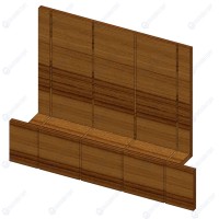 Комплект фасадов лицевой для диспенсеров Capital - 605S