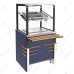 Прилавок диспенсер для подносов и столовых приборов нейтральный RD30М Case 805x700x1535(860)мм
