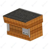 Прилавок с охлаждаемой поверхностью пристенный без полки RС53SВP ШС Ca...