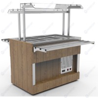 Прилавок холодильный островной RC41A ШС Capital 805x700x1465(860) h=10...