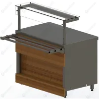 Прилавок с тепловой поверхностью RH13А Capital 1505x700x1255(860)мм