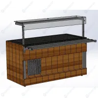 Прилавок с охлаждаемой поверхностью RC63A Capital 1505x700x1255(860)мм