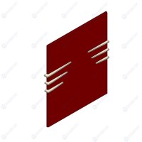 Фасад боковой для прилавка кассового Г-образного правого Case - A