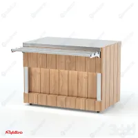 Прилавок нейтральный без полки RN11B Capital 805x700x860мм